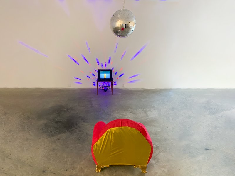 Harsh Reality or What We Do Not Speak of, installation view