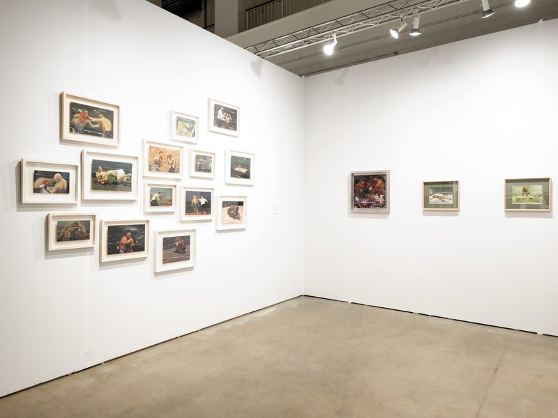 Installation view.