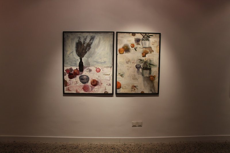 در امتداد شاعران، نمای چیدمان