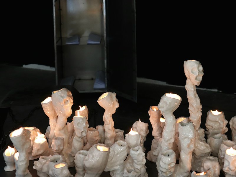 Nothing to See Here, Everyone's Asleep, installation view