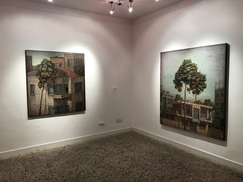 Houses and Trees, installation view
