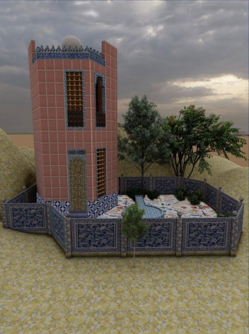 Neda Jabarzadeh, Raqqa of Golnar and Ardeshir, 2021