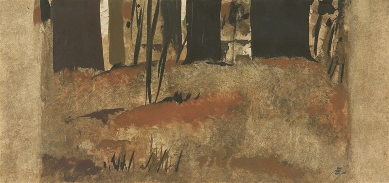 Sohrab Sepehri, Landscape, 1960