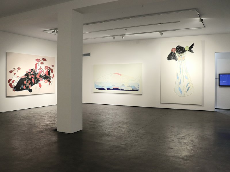 Undine, installation view