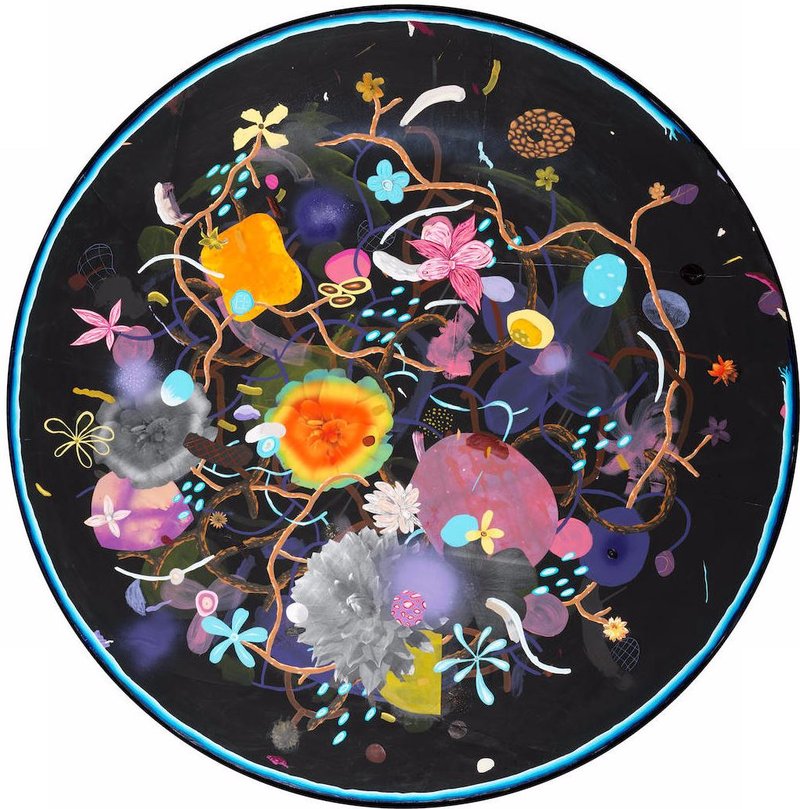 Amir H Fallah, Tangled Web, 2010