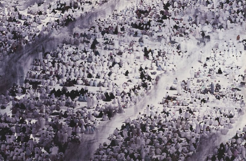 رضا دقتی، صحنه‌ی نمازگزاران