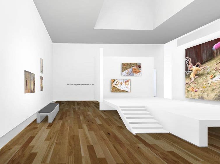 When People  decide to end themselves - Online Viewing, installation view