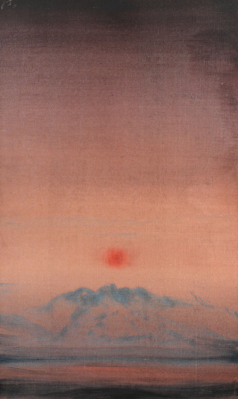 Nasser Assar, Mystical Sunset, 1966