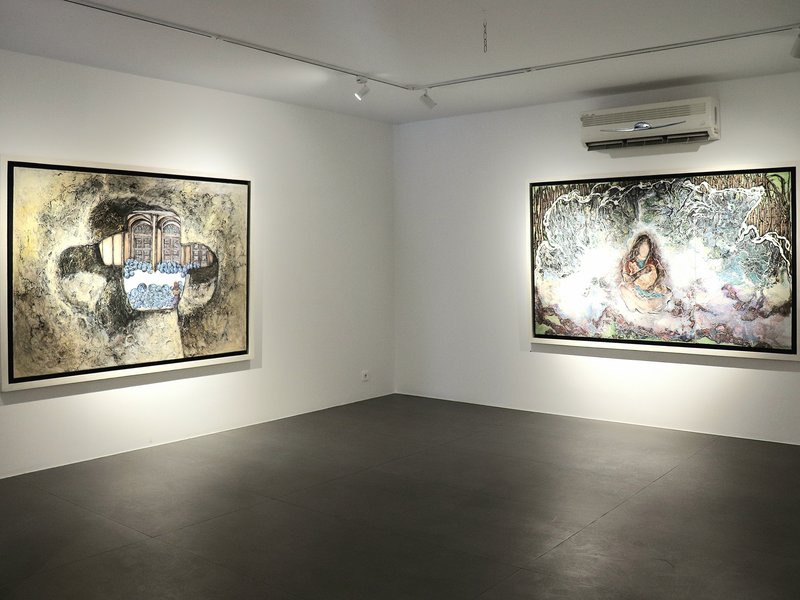 گنج‌بان، نمای چیدمان