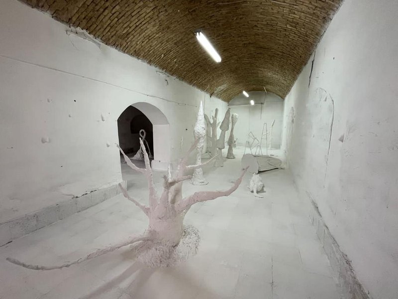 In My Beginning Is My End, installation view