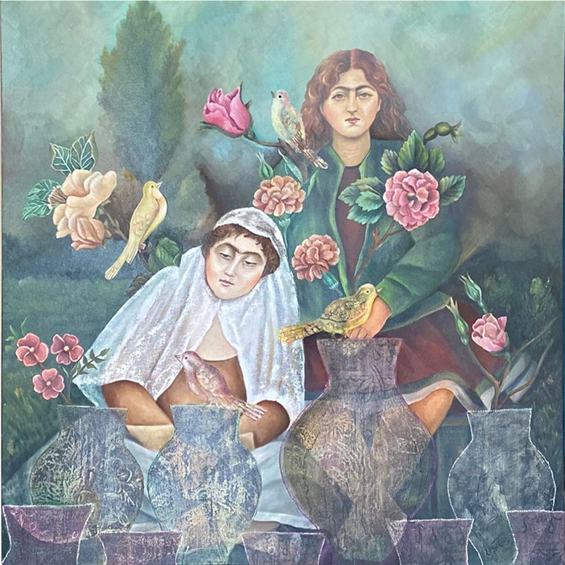 Noushin Ipakchi, Garden, 2018