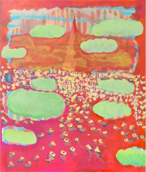 Sam Samiee,  While the Cloudbursts at Nowruz Wash the Tulips Face, 2020