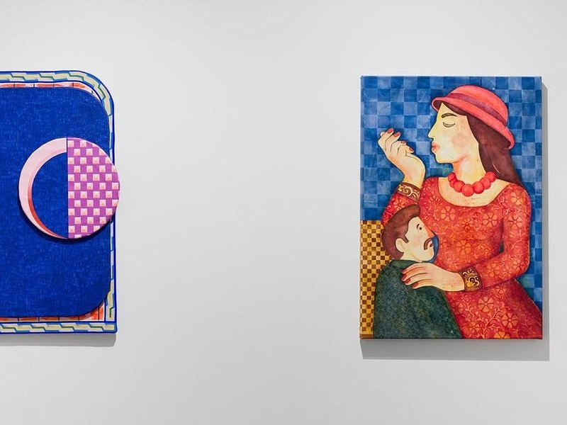Installation view.