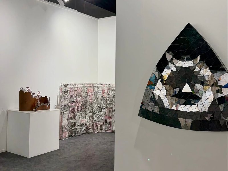 Installation view.
