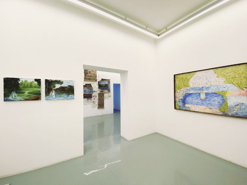 Bygone Glory, installation view