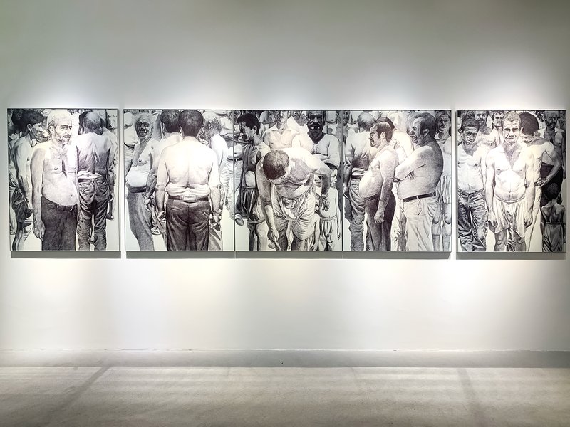گلستان، نمای چیدمان