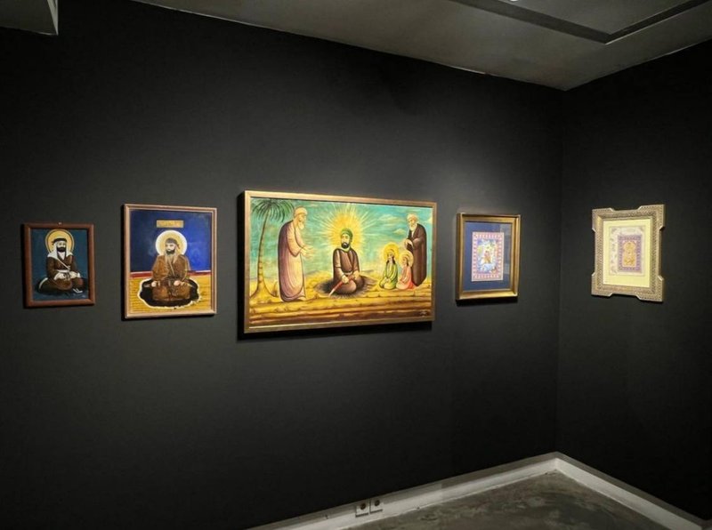 شمایل‌نگاری، نمای چیدمان