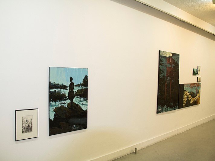 Look-Out, installation view