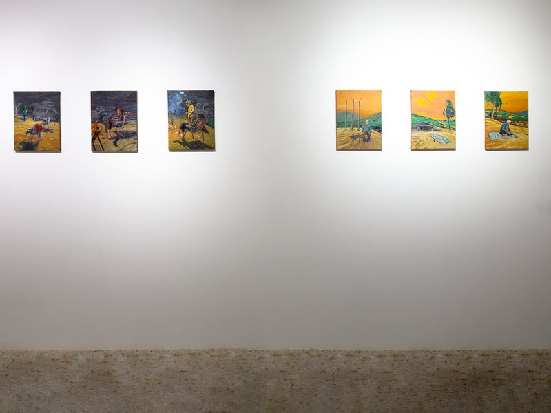 یاد داشت، نمای چیدمان