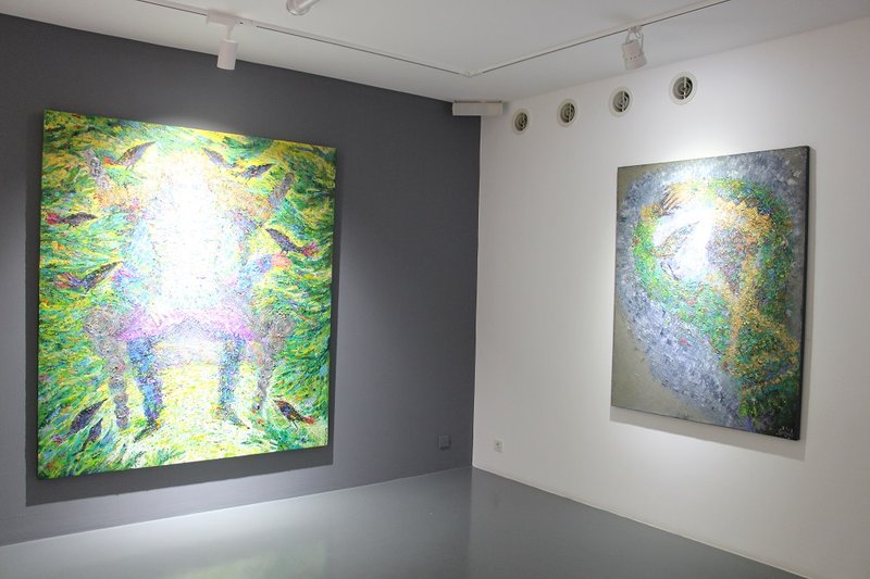 Surrendered Heart, installation view