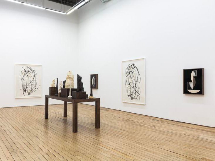 Leaning In, installation view