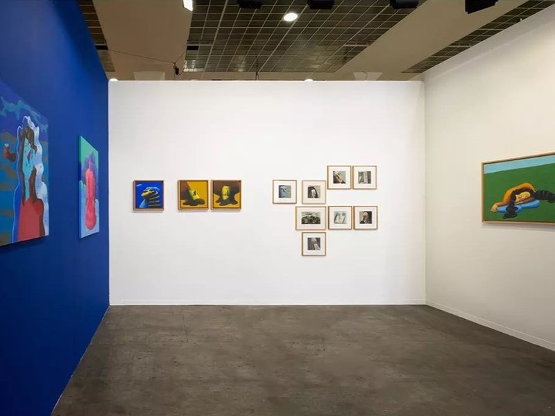 Installation view.