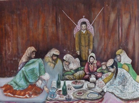 قاسم حاجیزاده، بدون عنوان، 1366