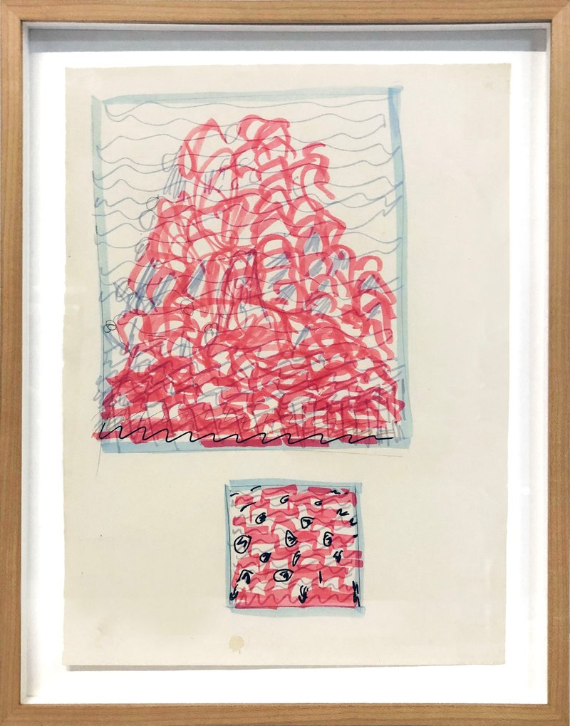 Tala Madani, Tower Study, 2007