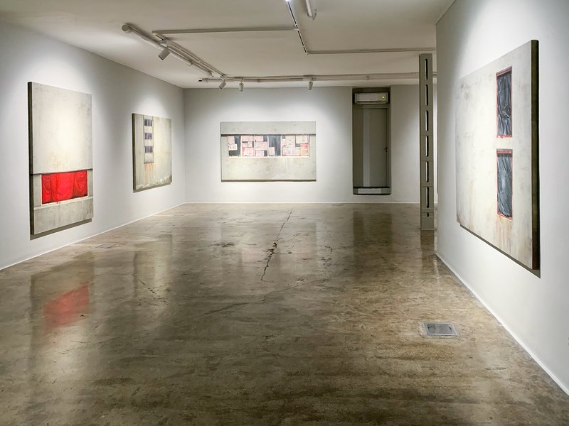 A Duo Exhibition, installation view