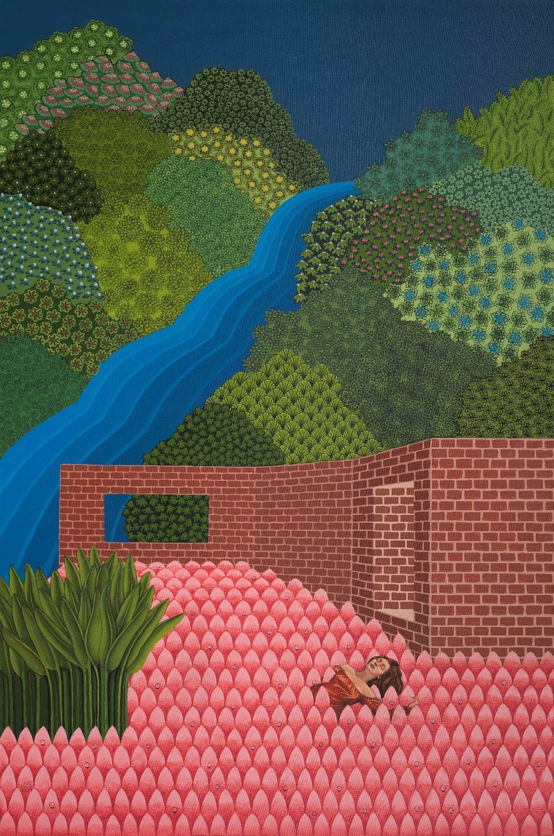 Rozhan Bagheri, Half Finished Dreams, 2024