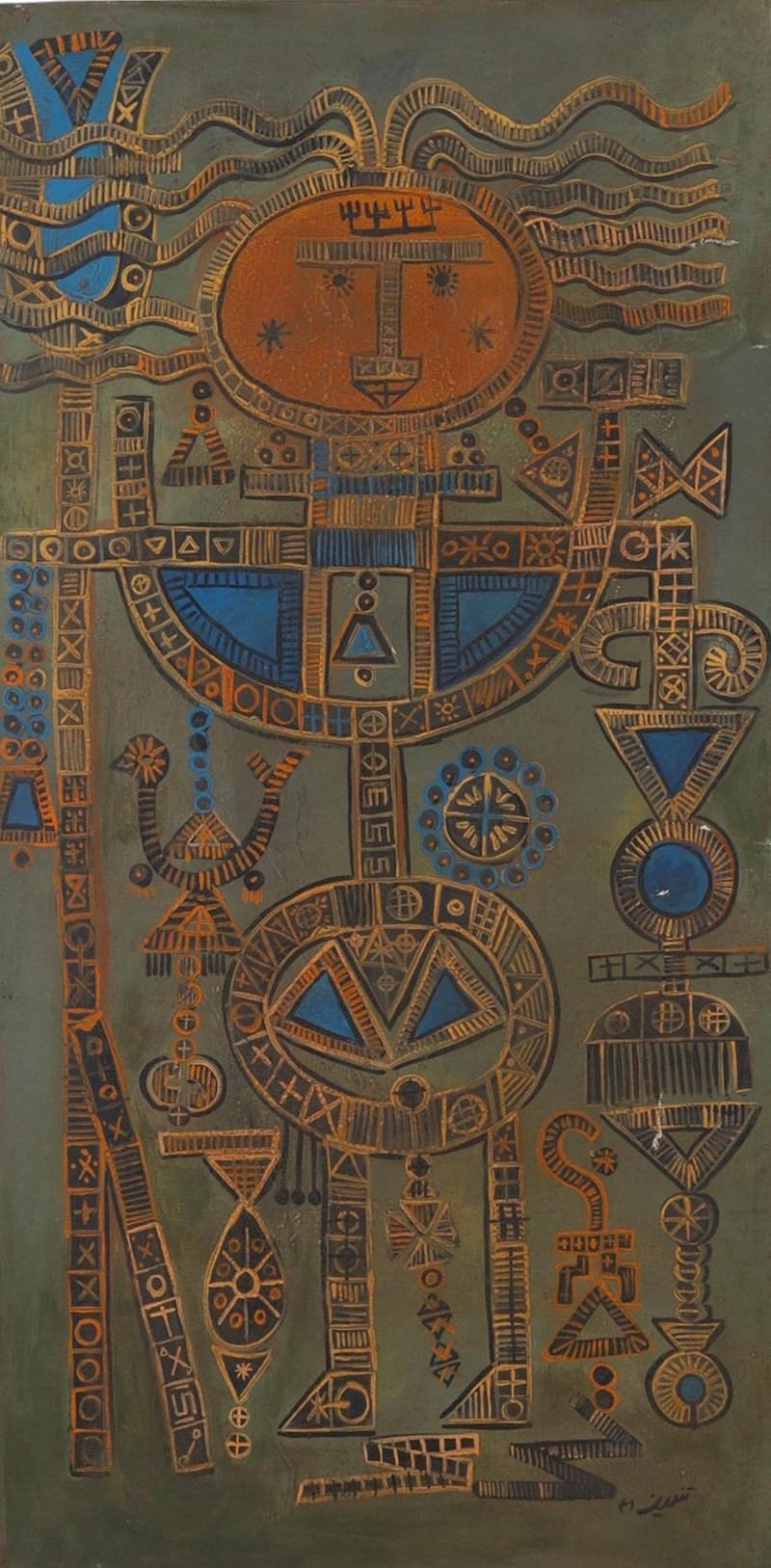 Mansour Ghandriz, Untitled, 1962