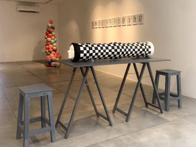 Don't Smile, You're on Camera, installation view