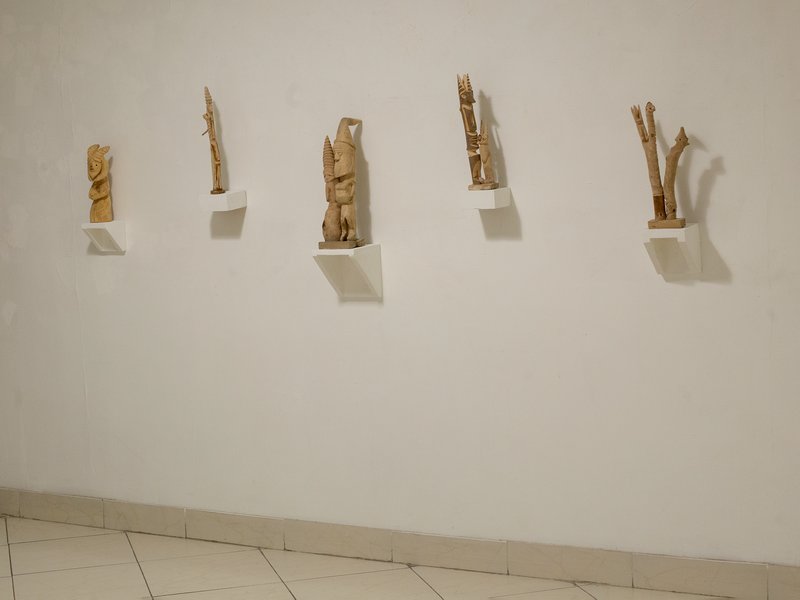 مجسمه‌های ابوالفضل امین، نمای چیدمان