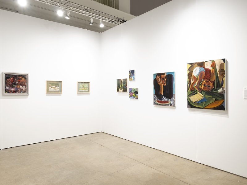Installation view.