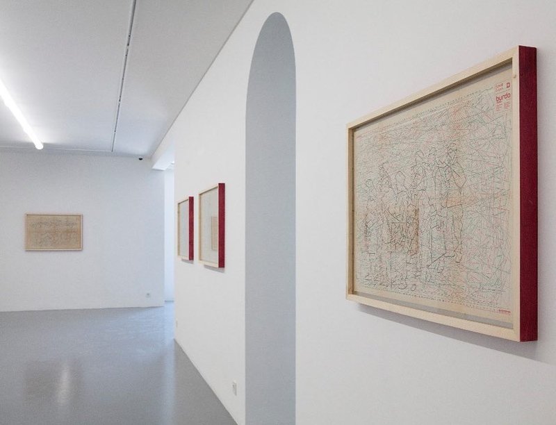 Back, Fist, installation view