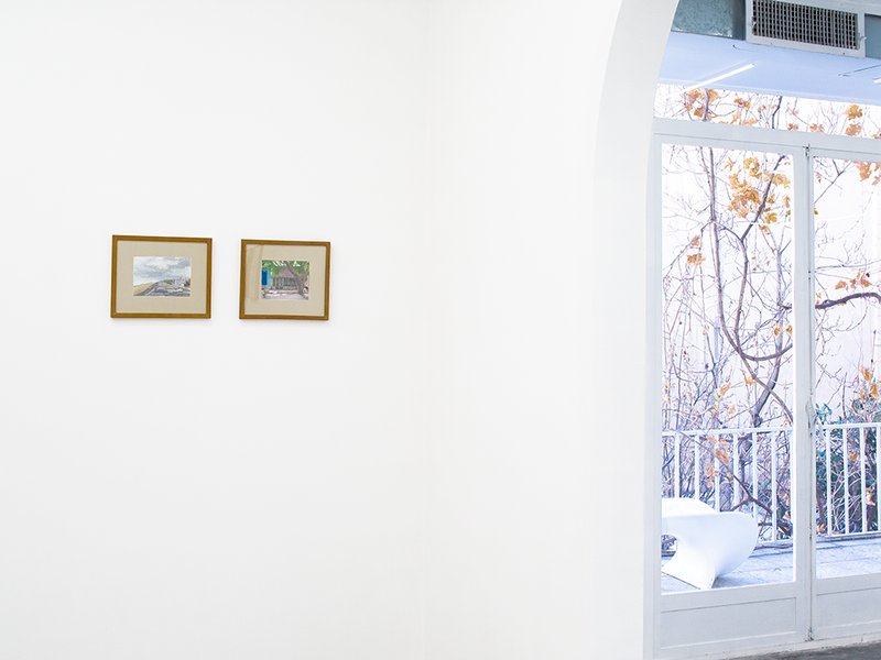 Partly Cloudy, installation view