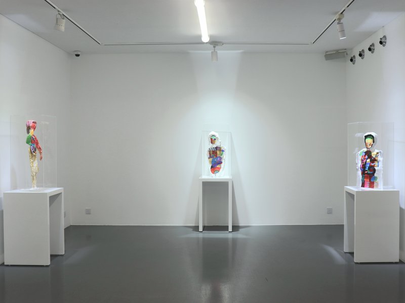 Installation view.
