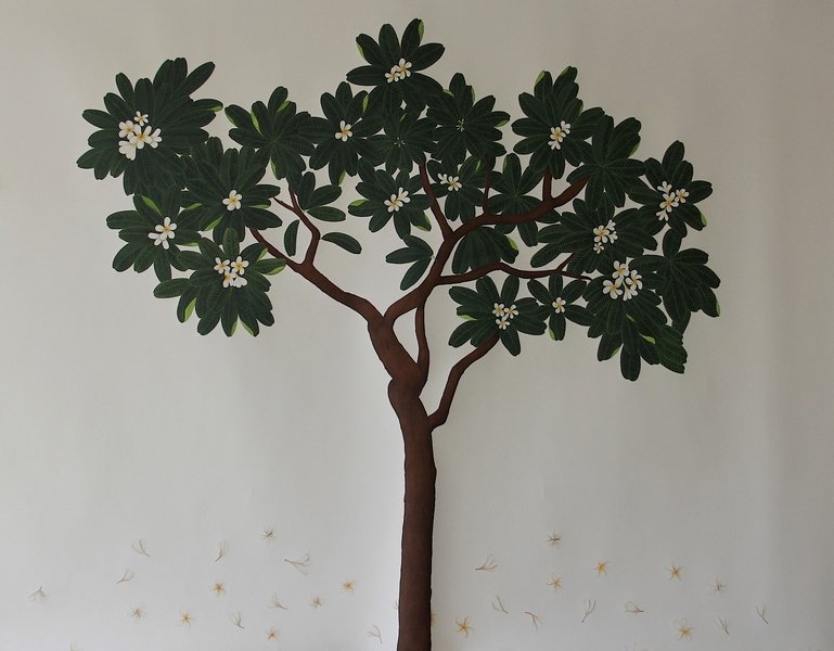 Maryam Baniasadi,  A Gulcheen tree, 2020