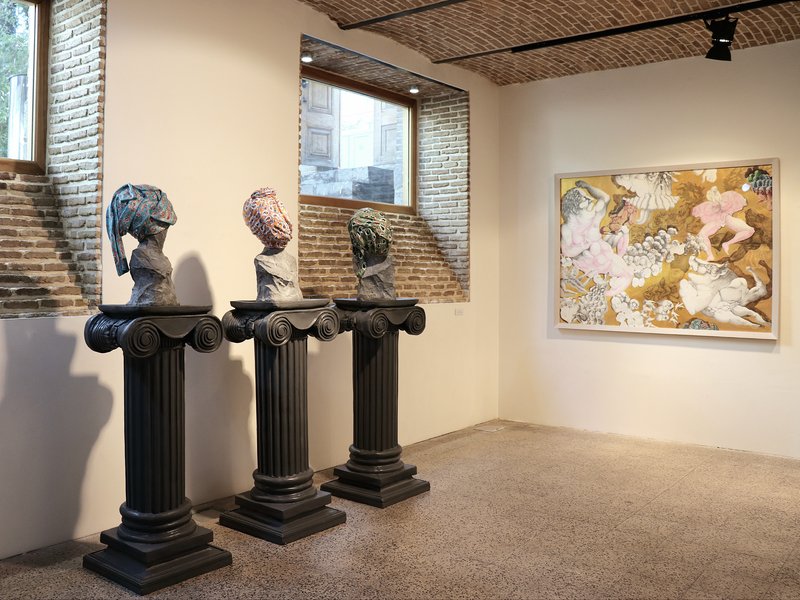 Some Place Else, installation view
