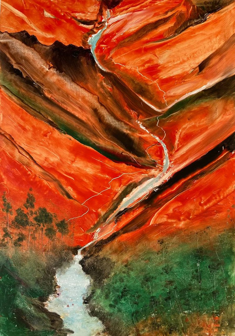 Najme Kazazi, Untitled, 2022