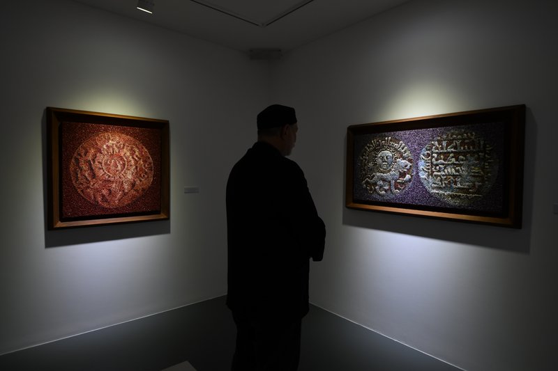 Two Sides of a Coin, installation view