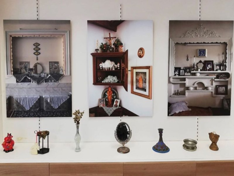 Sediments, installation view
