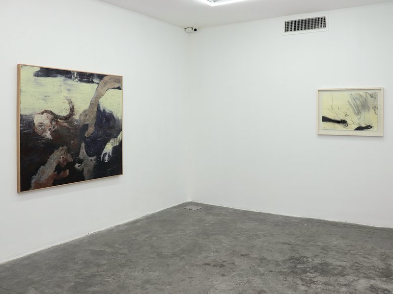 3 on 3, installation view