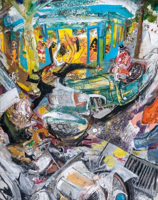 Arsia Moghaddam, The Cat and The Mouse Survive, 2020