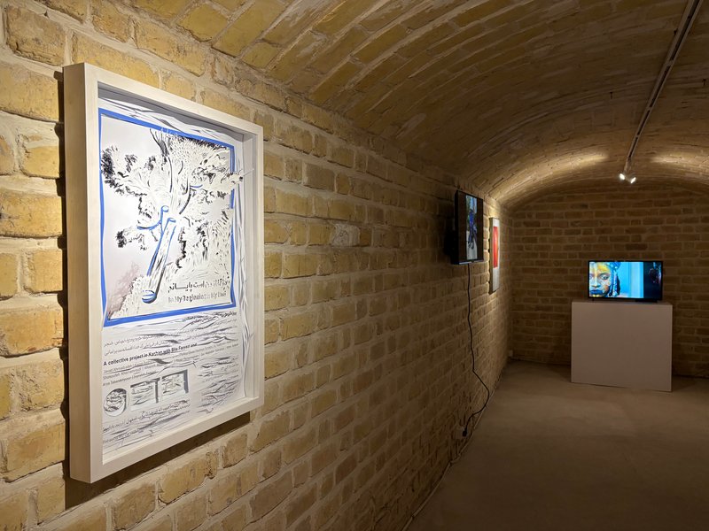 Memory and Reworking, installation view