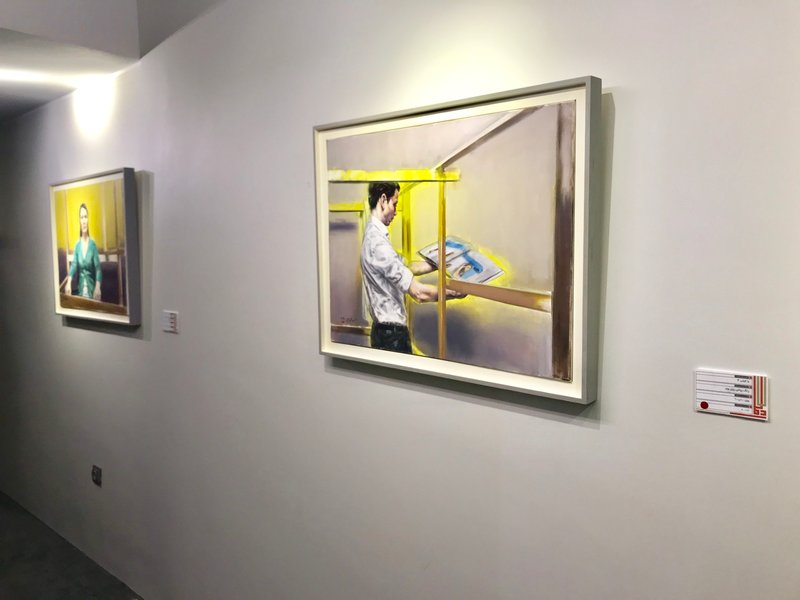 حیرت در آن، نمای چیدمان