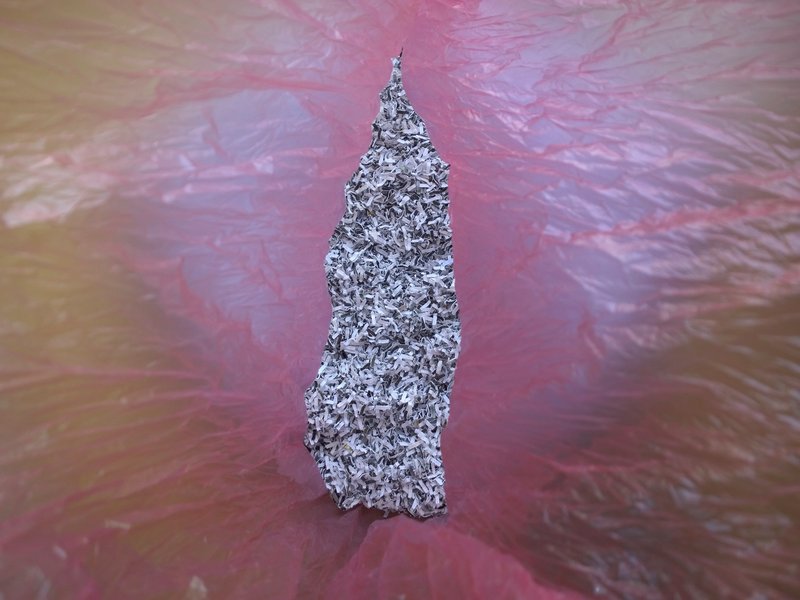 Mehran Mohajer, Paper Shreds, 2015