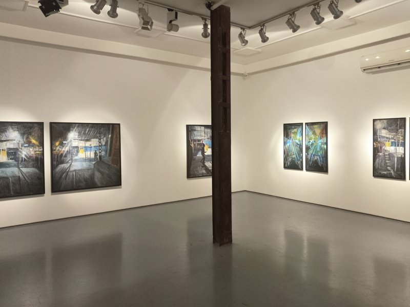 Scaffolding, installation view