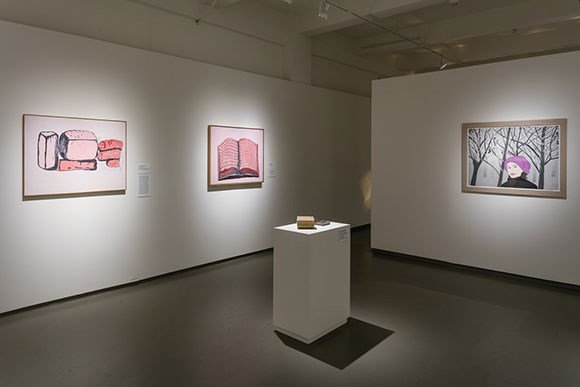 Installation view.