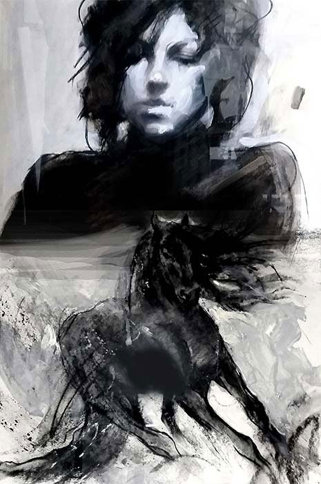 Woman - Horse